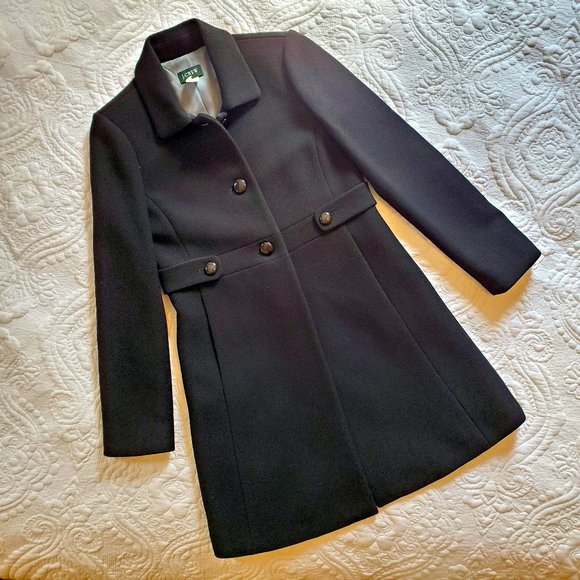 J. Crew Jackets & Blazers - J. Crew Black Madeline Coat - Size 4